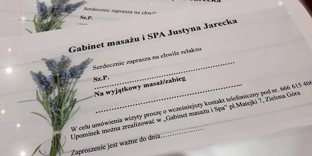 Gabinet masażu i SPA Justyna Jarecka 2