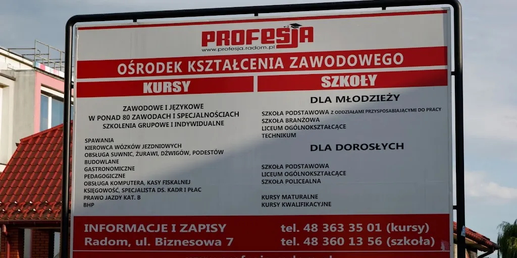Profesja. Ośrodek Kształcenia Zawodowego 5