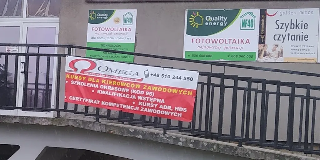 Centrum Szkoleniowe Omega Marlena Olczyk. Szkolenia kierowców. Kursy ADR 9