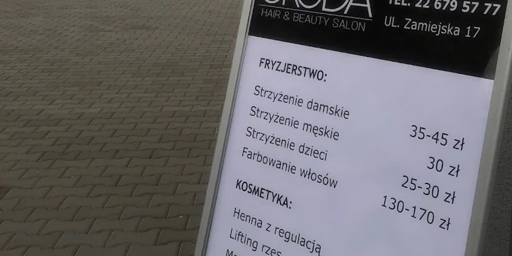 Uroda. Salon fryzjersko - kosmetyczny 5
